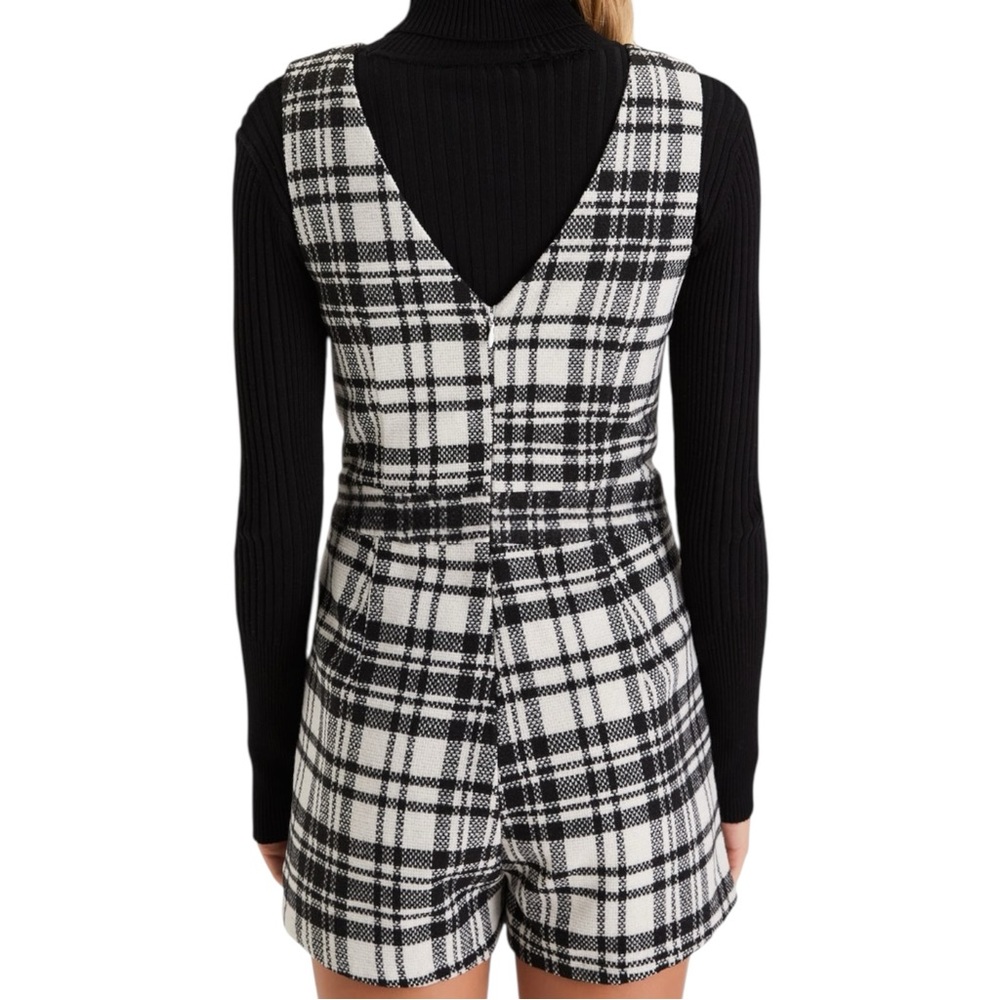 Lulus Romper Wrap Skort Remarkable Aesthetic Whit… - image 4